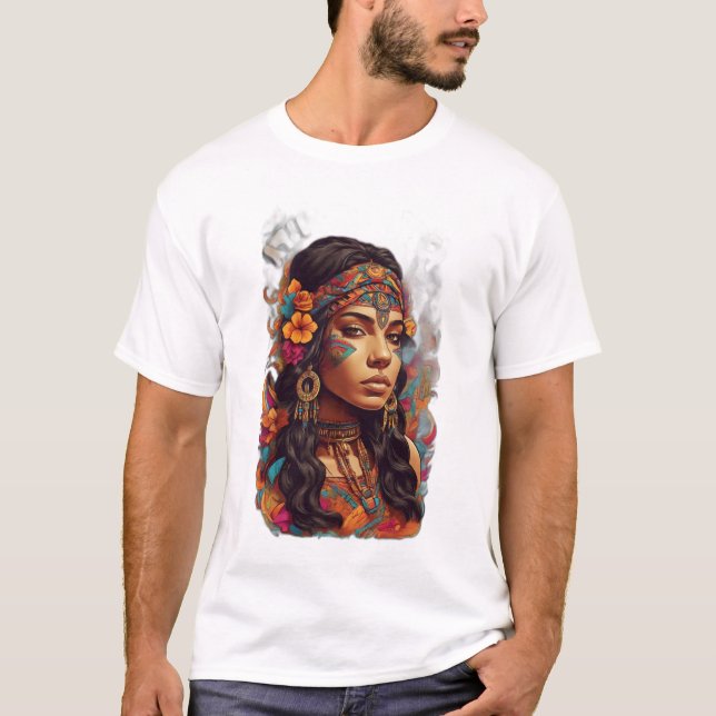 Camiseta Coleção Huarache Hippie Haven (Frente)