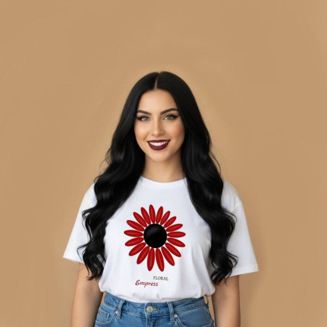 Camiseta Coleção Imperatriz Floral Suave (Criador carregado)