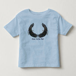 Camiseta Coleção legal de Selvagem de Águia Balda