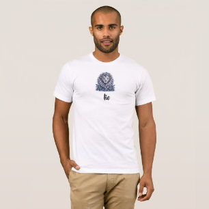 Camiseta Coleção Luxo Silver Crystal Leo