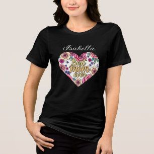 Camiseta Coleção Moderna Floral de Luxo