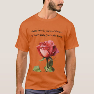 Camiseta Coleção Mundo de Calor do Amor das Mães
