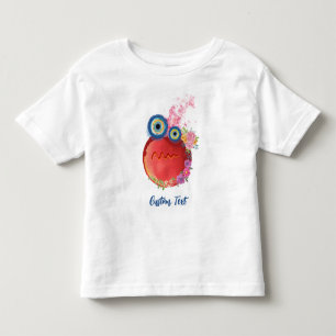 Camiseta Coleção Pequenos Caras Vermelhos com Texto Persona