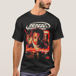 Camiseta Coleção Streetwear de Design Premium V2 XTentacion