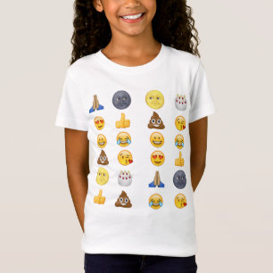 Camiseta Coleção superior do emoji