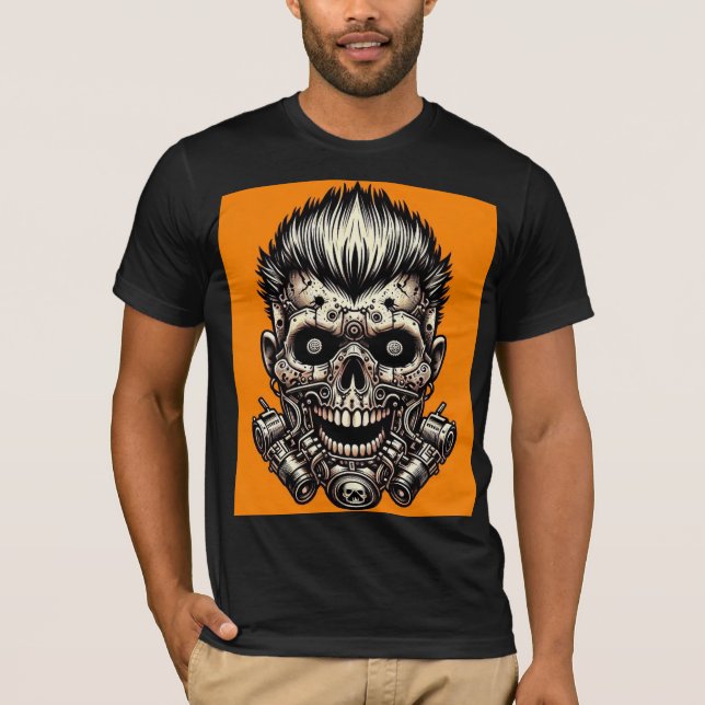Camiseta Coleção Tribal Skull (Frente)