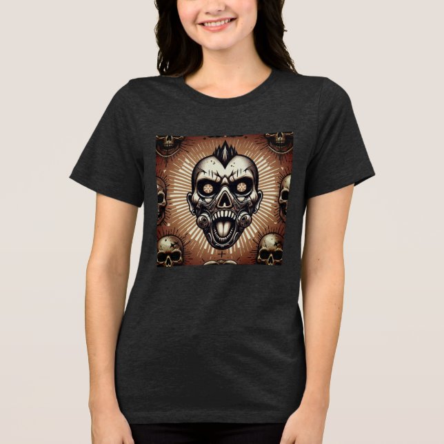 Camiseta Coleção Tribal Skull (Frente)