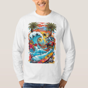 Camiseta ColeçãoAjustado Clássico Lente Longa - Vogue Voya
