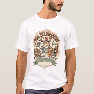 Camiseta Colecionador de Brinquedos de Boneca Gato Colecion