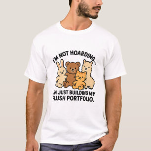 Camiseta Colecionador de Brinquedos Engraçados de Pelúcia A
