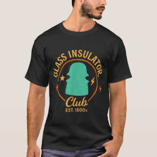Camiseta Colecionador de Lineman Isolador Antigo Gl Isolado