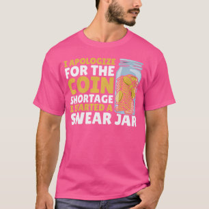 Camiseta Colecionador de Moedas Funny r Jar Coleção de Moed