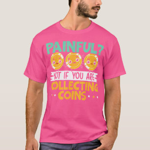 Camiseta Colecionador de Moedas Numismata Coleta de Moedas