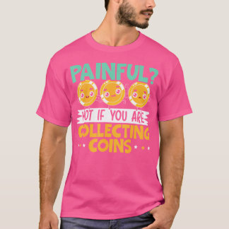 Camiseta Colecionador de Moedas Numismata Coleta de Moedas
