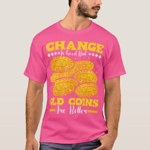 Camiseta Colecionador De Moedas Para Coleção De Moedas E Nu