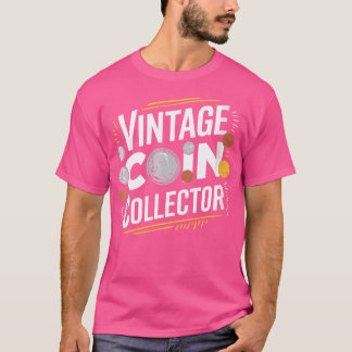 Camiseta Colecionador de Moedas Wo Coleção de Moedas e Numi