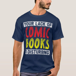 Camiseta Colecionador de Quadrinhos Leitor de Histórias em