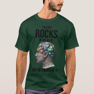 Camiseta Colecionador de Rochas Coletor de Geologia Coletor