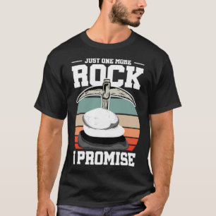 Camiseta Colecionador de Rochas Só Mais Uma Rocha Eu Promet