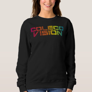Camiseta Coleco Vision Vintage Texto Retrocolorido