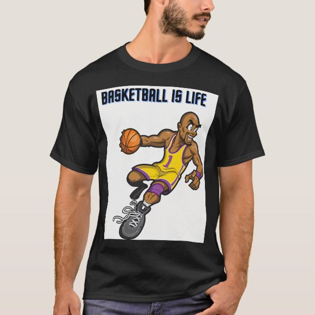 Camiseta Coleções de Basquete (Frente)