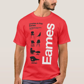 Camiseta Coleções de Câmaras Eames