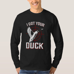 Camiseta Coleções Duckaholic Patos Caçadores de Pato Caçand