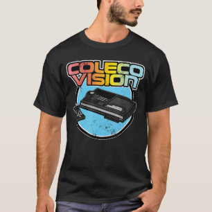 Camiseta Colecovision Retro Vintage Jogo de Vídeo Gamer fam