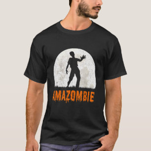 Camiseta Colega Amazombie Piada Trabalhador do Armazém
