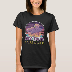 Camiseta Colega de Trabalho Cantor de Ópera Fora do Expedie