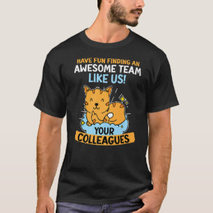 Camiseta Colega de trabalho de despedida mudança de emprego