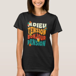 Camiseta Colega de Trabalho Jovem Aposentado Vintage