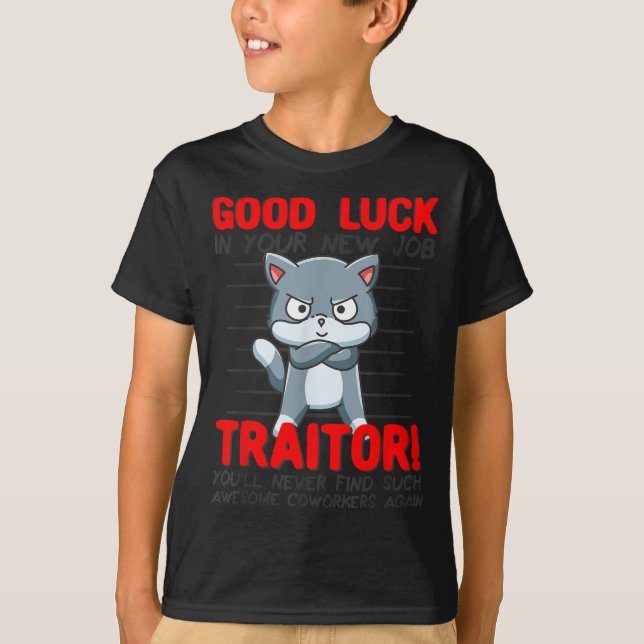 Camiseta Colega de Trabalho Saindo, Saindo, Mudando de Empr (Frente)