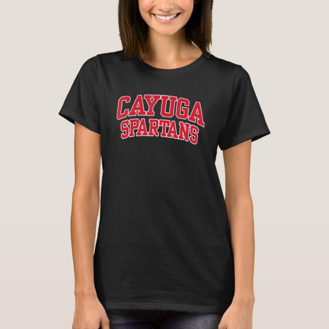 Camiseta Colégio Comunitário Cayuga Spartans 01 (Frente)