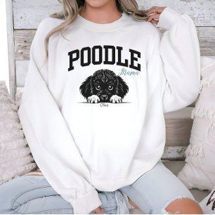 Camiseta Colégio Estilo Varsity Script Poodle Mama