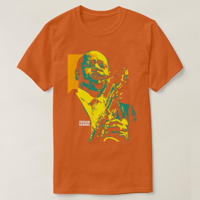 Camiseta Coleman Hawkins  (Frente do Design)