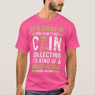Camiseta Coleta De Moedas De Coletor Para Moedas Smart Pess