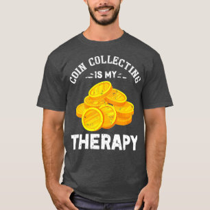 Camiseta Coleta de Moedas é meu presente de Moedas Engraç