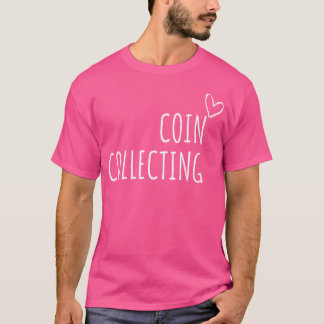 Camiseta Coleta de Moedas Numismáticas Coletor de Moedas Ra