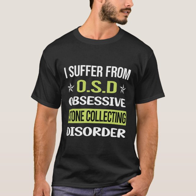 Camiseta Coleta de Pedras de Amor Obsessivo (Frente)