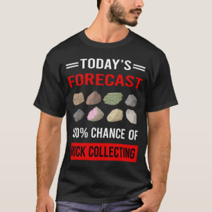 Camiseta Coleta de Rochas Colecionador de Rochas Caça-Tesou