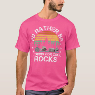 Camiseta Coleta de Rochas Colecionador de Rochas Geologia G