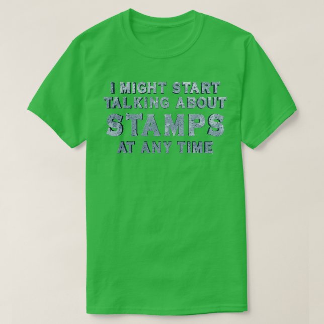 Camiseta Coleta de selos (Frente do Design)