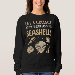 Camiseta Coleta de vamos em praia de concha