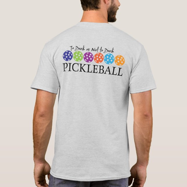 Camiseta Coleta para Bola para Dink ou Não Para Dink (Verso)