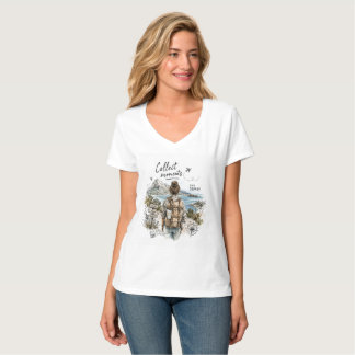 Camiseta Coletam-se Momentos Não Coisas Citação de Viagem