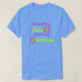 Camiseta Coletando pinos, compartilhando histórias