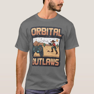 Camiseta Coletâneas de Vídeo Game Retrô Orbital Outlaws