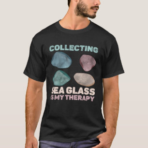 Camiseta Coletar Vidro Do Mar É Minha Terapia Beachcomber P