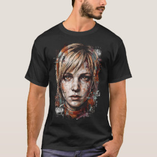 Camiseta Colete de ganga com faca borboleta Silent Hill 3 H